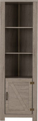 Zurich 1 Door Bookcase