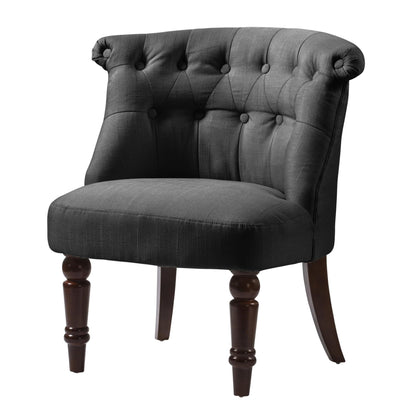 Alderwood Fabric Chair (2s) - Black (Set of 2)