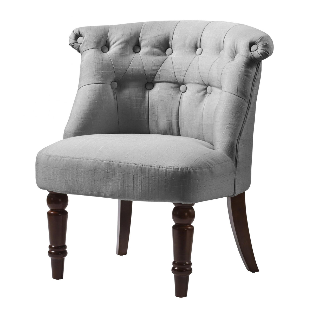 Alderwood Fabric Chair (2s) - Grey (Set of 2)