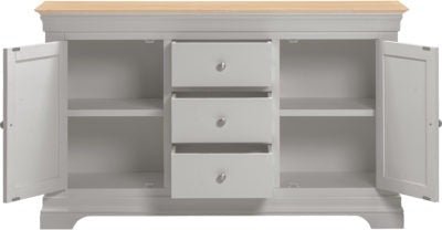 Bordeaux 2 Door 3 Drawer Sideboard - Furniture Cash and Carry