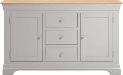 Bordeaux 2 Door 3 Drawer Sideboard - Furniture Cash and Carry