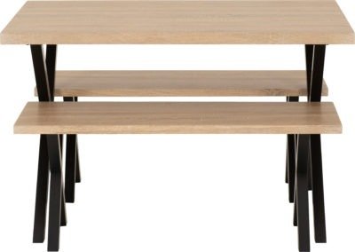 Buxton Dining Bench Set - Furniture Cash and Carry