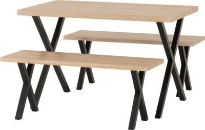 Buxton Dining Bench Set - Furniture Cash and Carry