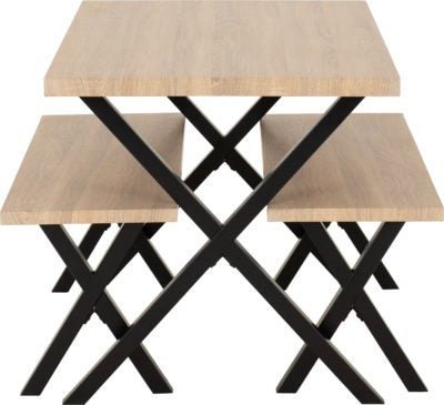 Buxton Dining Bench Set - Furniture Cash and Carry