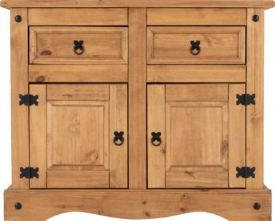 Corona 2 Door 2 Drawer Sideboard - Furniture Cash and Carry