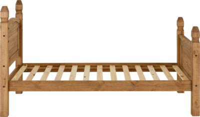Corona 3' Bed High Foot End - Furniture Cash and Carry