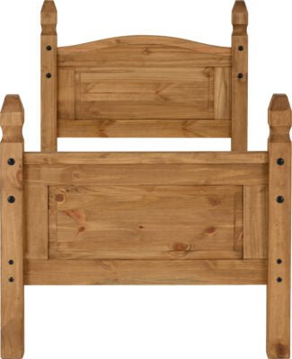 Corona 3' Bed High Foot End - Furniture Cash and Carry