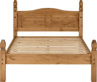 Corona 4'6" Bed Low Foot End - Furniture Cash and Carry
