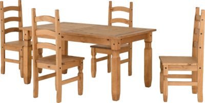 Corona 5' Dining Set - Furniture Cash and Carry