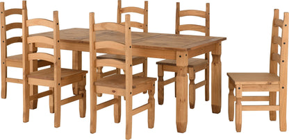 Corona 6' Dining Set - Furniture Cash and Carry