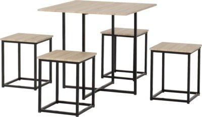 Kent 1+4 Stowaway Dining Set - Furniture Cash and Carry