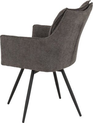 Lewis Carver Swivel Chair (2 Per Box) - Furniture Cash and Carry