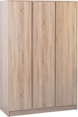 Malvern 3 Door Wardrobe - Furniture Cash and Carry