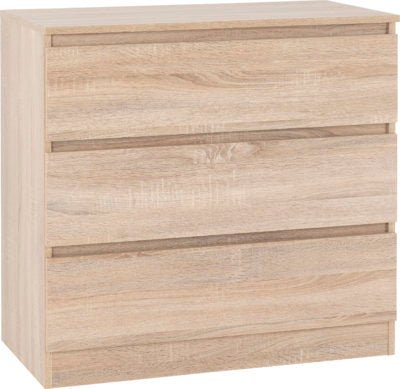 Malvern 3 Drawer Chest - Furniture Cash and Carry