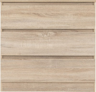 Malvern 3 Drawer Chest - Furniture Cash and Carry