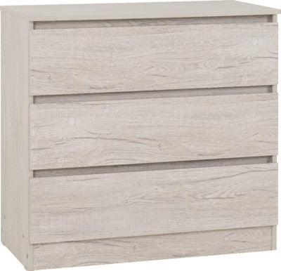 Malvern 3 Drawer Chest - Furniture Cash and Carry