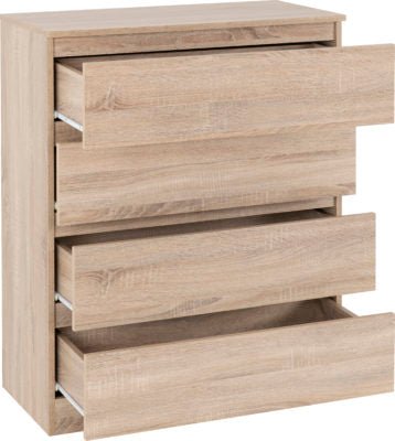 Malvern 4 Drawer Chest - Furniture Cash and Carry