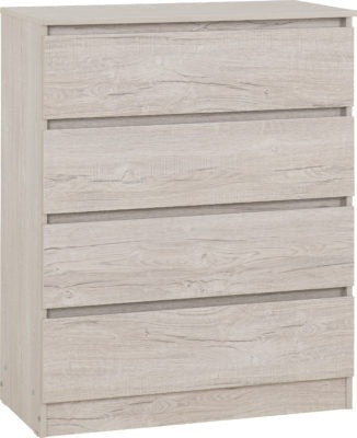 Malvern 4 Drawer Chest - Furniture Cash and Carry