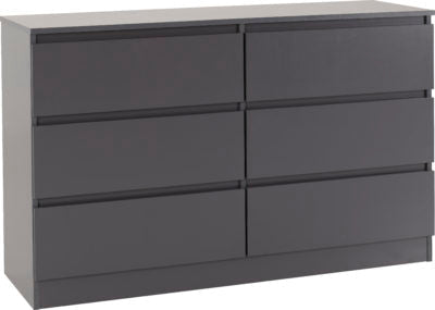 Malvern 6 Drawer Chest - Furniture Cash and Carry
