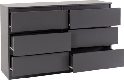 Malvern 6 Drawer Chest - Furniture Cash and Carry