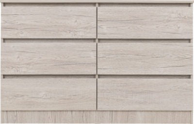 Malvern 6 Drawer Chest - Furniture Cash and Carry