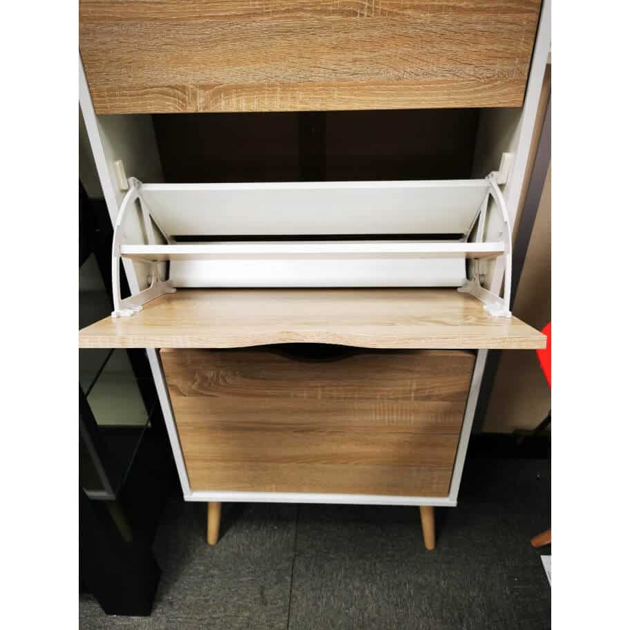 Mapleton Shoe Cabinet (1000123439) - White