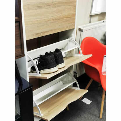 Mapleton Shoe Cabinet (1000123439) - White