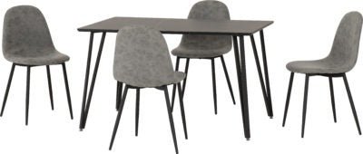 Marlow Dining Set with Athens Chairs - Furniture Cash and Carry