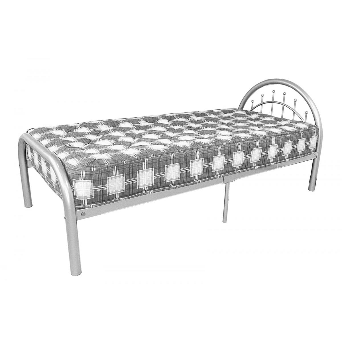 Morning Sun Single Bed - Silver
