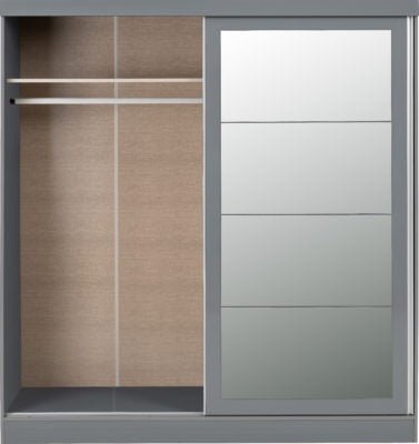 Nevada 2 Door Sliding Wardrobe - Furniture Cash and Carry