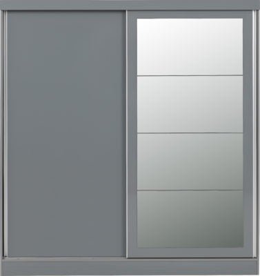 Nevada 2 Door Sliding Wardrobe - Furniture Cash and Carry