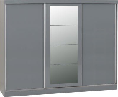 Nevada 3 Door Sliding Wardrobe - Furniture Cash and Carry