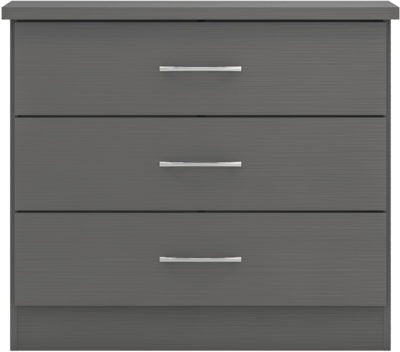 Nevada 3 Drawer Chest - Furniture Cash and Carry