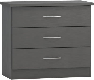 Nevada 3 Drawer Chest - Furniture Cash and Carry