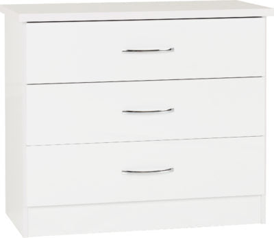 Nevada 3 Drawer Chest - Furniture Cash and Carry