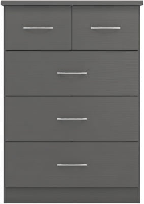 Nevada 3+2 Drawer Chest - Furniture Cash and Carry