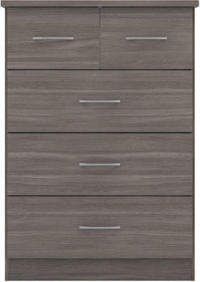 Nevada 3+2 Drawer Chest - Furniture Cash and Carry