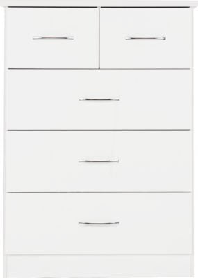Nevada 3+2 Drawer Chest - Furniture Cash and Carry
