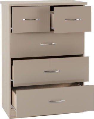 Nevada 3+2 Drawer Chest - Furniture Cash and Carry