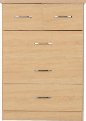 Nevada 3+2 Drawer Chest - Furniture Cash and Carry