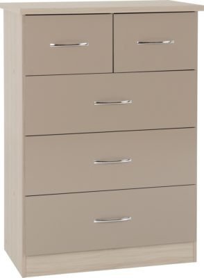 Nevada 3+2 Drawer Chest - Furniture Cash and Carry