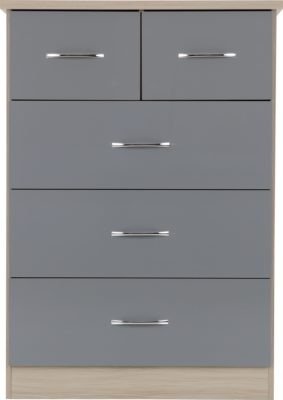 Nevada 3+2 Drawer Chest - Furniture Cash and Carry