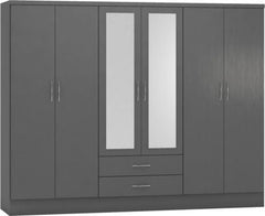 6 Door Wardrobes