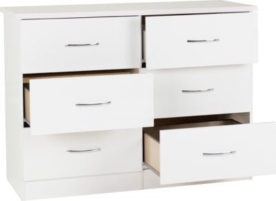 Nevada 6 Drawer Chest - Furniture Cash and Carry