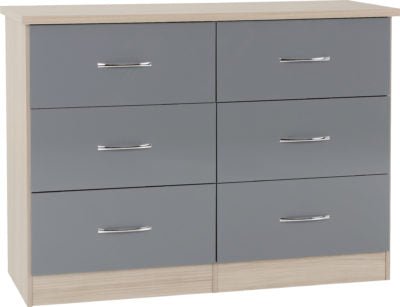 Nevada 6 Drawer Chest - Furniture Cash and Carry