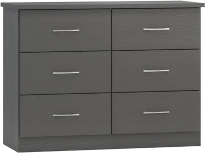 Nevada 6 Drawer Chest - Furniture Cash and Carry