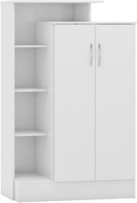 Nevada Petite Open Shelf Wardrobe - Furniture Cash and Carry