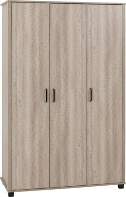 Oliver 3 Door Wardrobe - Furniture Cash and Carry