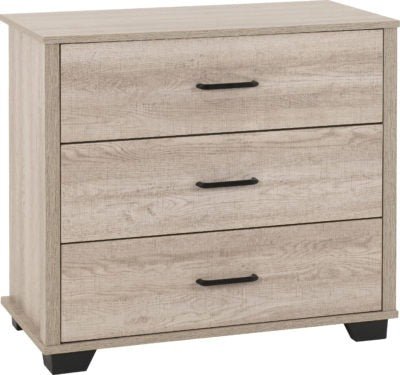 Oliver 3 Drawer Chest - Furniture Cash and Carry
