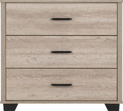 Oliver 3 Drawer Chest - Furniture Cash and Carry